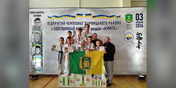 Каратисти з Бучанської громади вибороли 8 нагород у Києві
