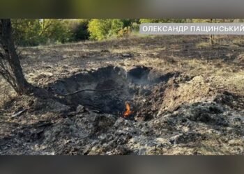 В Ірпінській громаді падіння уламків «Шахеда» спричинило пожежу
