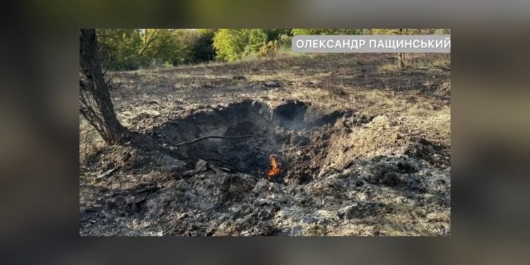 В Ірпінській громаді падіння уламків «Шахеда» спричинило пожежу